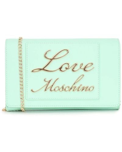 Love Moschino Cross Body Bags - Green