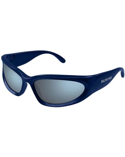 Balenciaga Justin bieber sonnenbrille bb0157s 009,stylische sonnenbrille bb0157s - Blau
