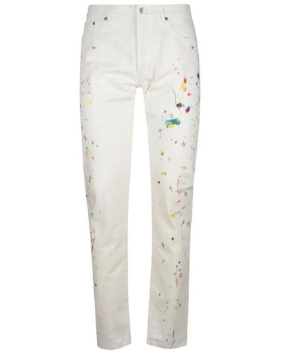Dior Slim-Fit Jeans - White