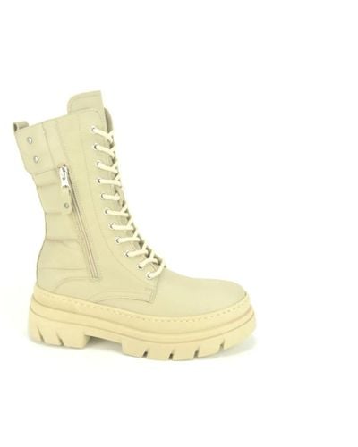 Nero Giardini Shoes > boots > lace-up boots - Jaune