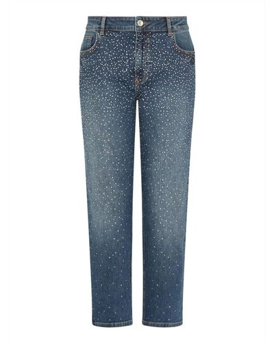 Marella Jeans > slim-fit jeans - Bleu