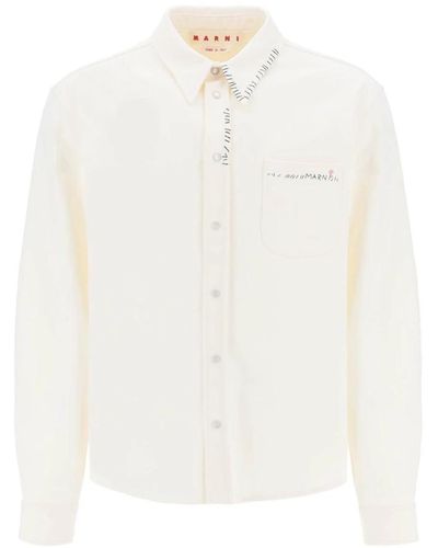 Marni Light jackets - Weiß