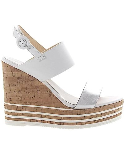 Hogan Wedges - White