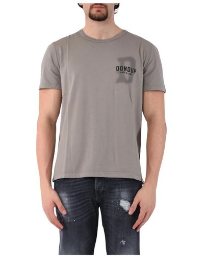Dondup Tops > t-shirts - Gris