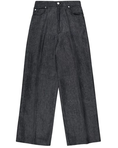 Cruna Trousers > wide trousers - Gris