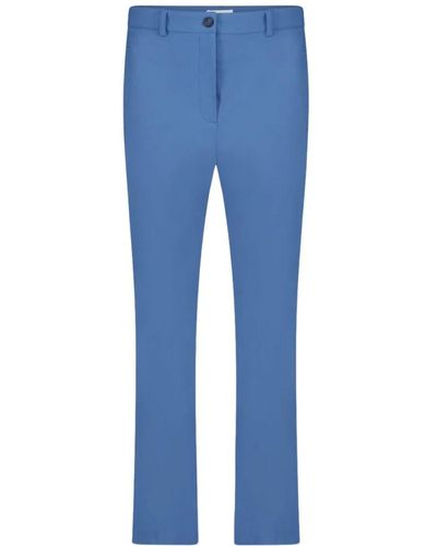 Jane Lushka Trousers > cropped trousers - Bleu