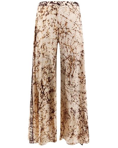 Mes Demoiselles Wide Trousers - Natural