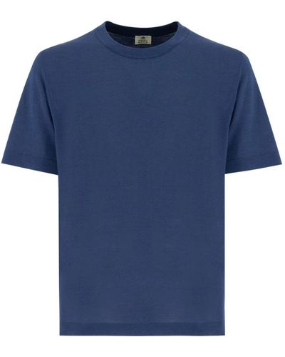 Luigi Borrelli Napoli T-Shirts - Blue