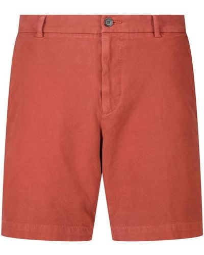 BOSS Regular-fit shorts kane aus baumwolle - Rot