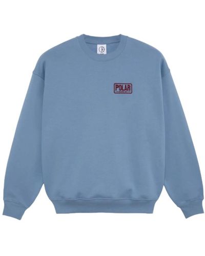 POLAR SKATE Sweatshirts - Blue