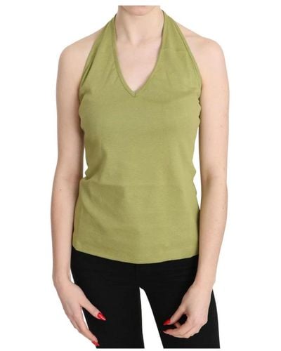 Gianfranco Ferré Sleeveless Tops - Green