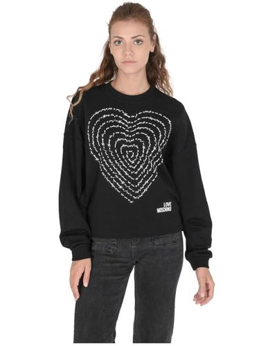 Love Moschino Sweatshirts - Black