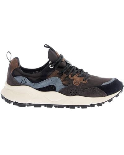 Flower Mountain Trainers - Black