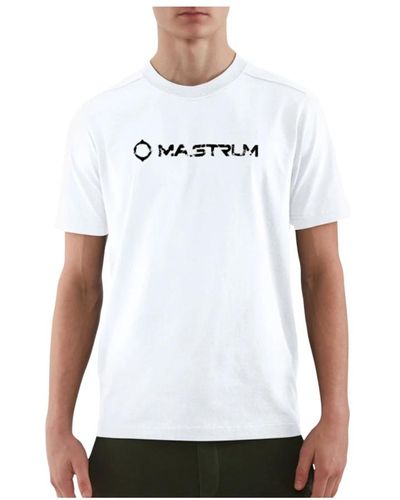 Ma Strum Optic weißes t-shirt
