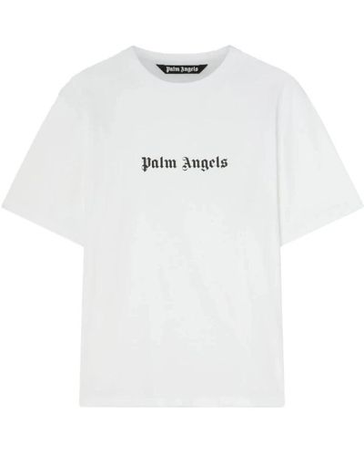Palm Angels T-Shirts - Weiß