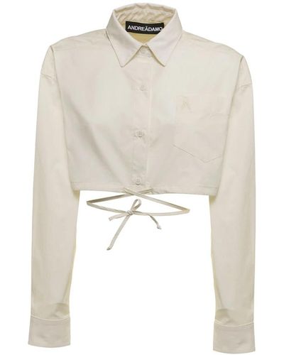 ANDREA ADAMO Chemises - Blanc