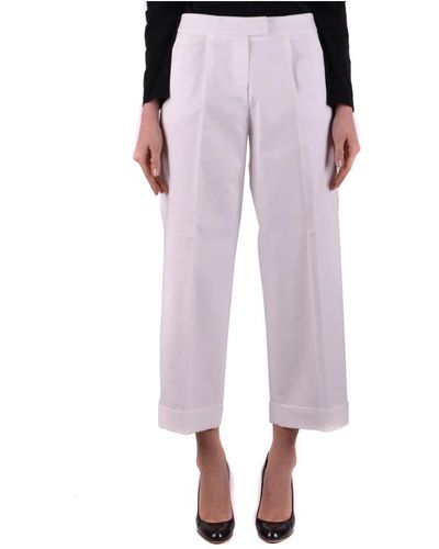 Boutique Moschino Wide Trousers - Purple