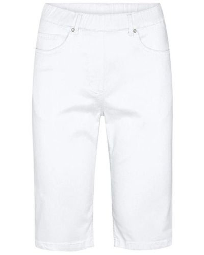 LauRie Denim shorts - Bianco
