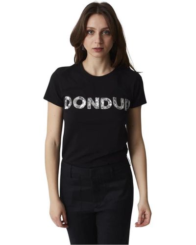 Dondup Casual t-shirt - Schwarz