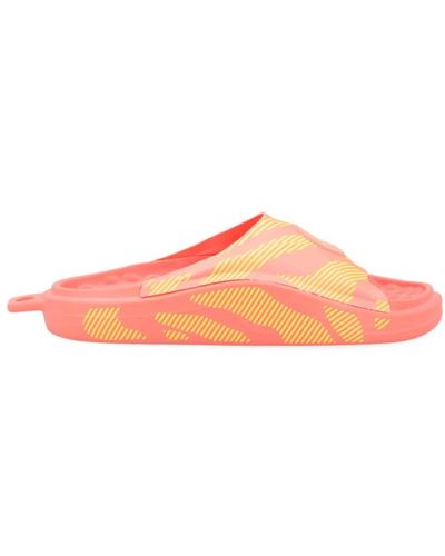 adidas By Stella McCartney Rosa slide turbo sandale logo print - Pink