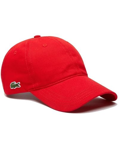 Lacoste Cappello - Rosso