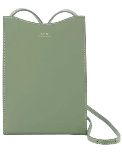 A.P.C. Cross Body Bags - Green