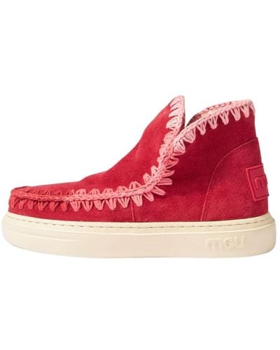 Mou Winter Boots - Red