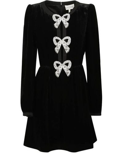 Saloni Short Dresses - Black