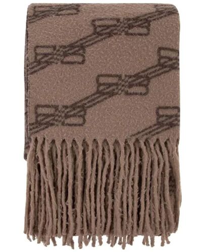 Balenciaga Winter Scarves - Brown