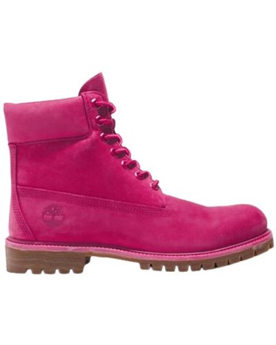 Timberland Shoes > boots > lace-up boots - Violet