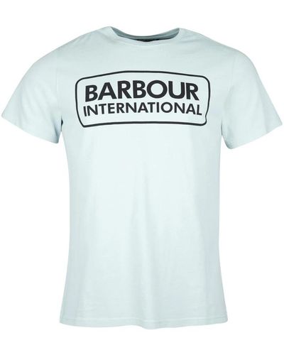 Barbour International Graphic T-shirt - Blau