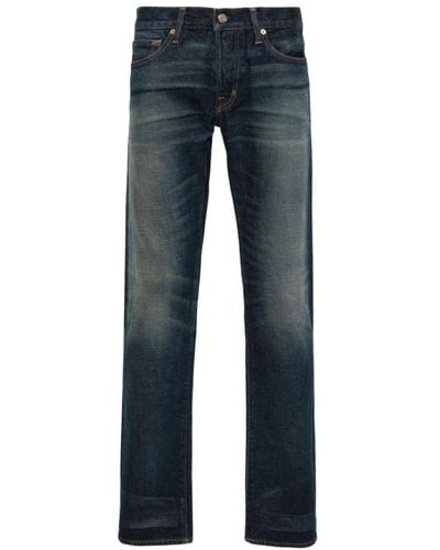 Tom Ford Straight Jeans - Blue