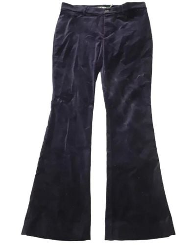 Ralph Lauren Wide Trousers - Blue
