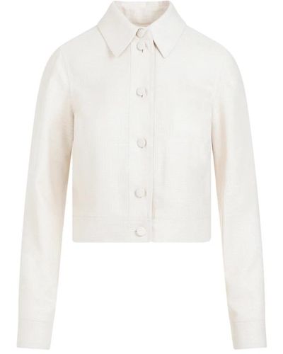 Gabriela Hearst Jackets > light jackets - Blanc