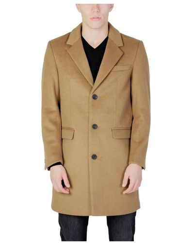Antony Morato Coats > single-breasted coats - Neutre