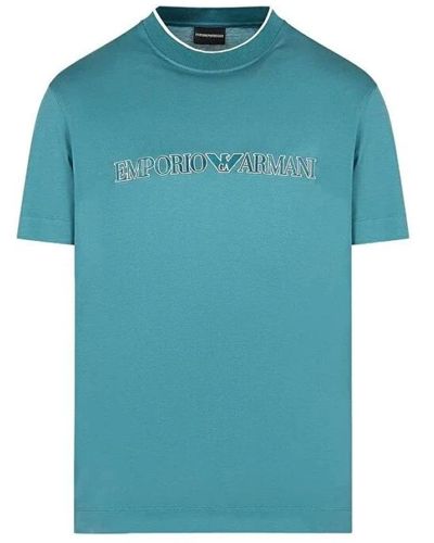 Emporio Armani T-Shirts - Blue