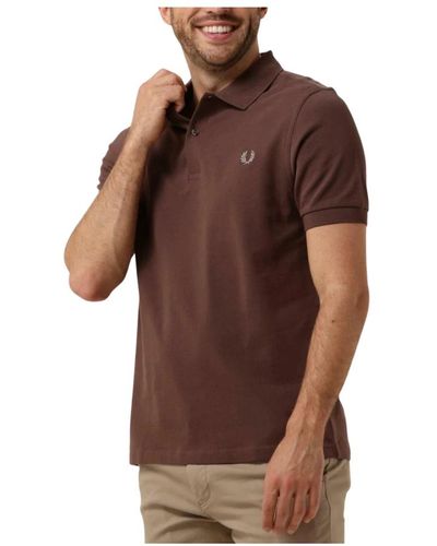 Fred Perry Polo & t-shirts, das einfache hemd - Braun