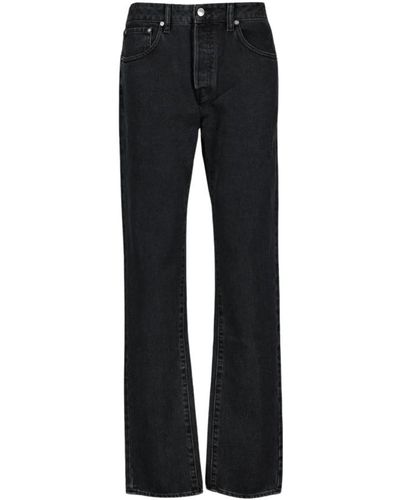 KENZO Straight leg denim jeans - Nero