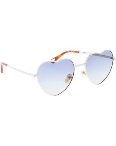 Chloé Stilvolle sonnenbrille mit verlaufsgläsern - Blau