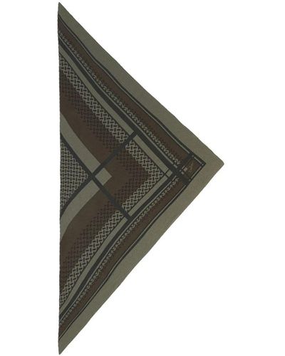 Lala Berlin Triangle double heritage cashmere sciarpa - Multicolore