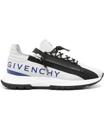 Givenchy Zip low leather runners - Weiß