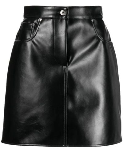 MSGM Short Skirts - Black