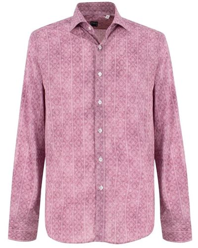 Fedeli Shirts > casual shirts - Rose