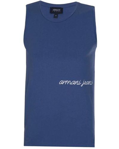 Armani T-Shirts - Blue