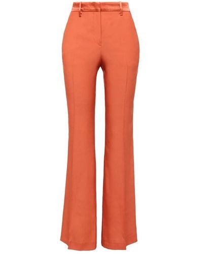Maliparmi Pantalone inverse satin - Arancione