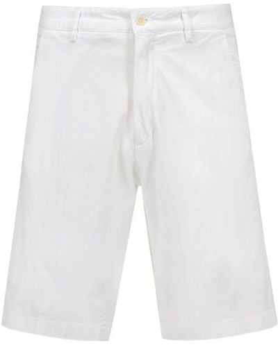 Paul & Shark Casual Shorts - White