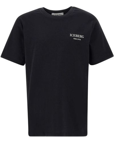 Iceberg Tops > t-shirts - Noir