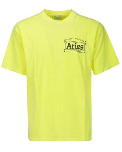Aries T-Shirts - Yellow