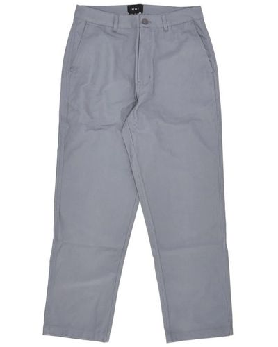 Huf Straight Trousers - Grau