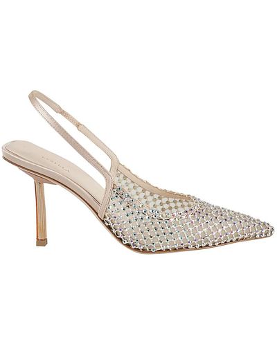Le Silla Gilda elegante high heels schuhe - Mettallic